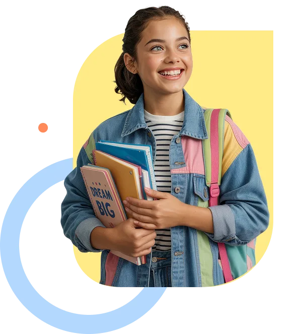 Student studying online with Uptake School tutoring platform - engaged learner using laptop for virtual education
